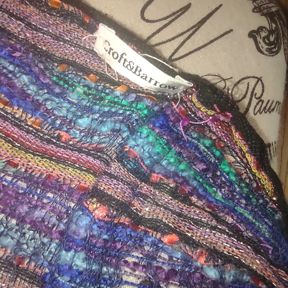 Metallic Shimmer Multicolor ♾️ Scarf - Picture 7 of 7